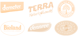 demeter, Terra Naturkosthandel, Lebensbaum, Bioland, dennree, Märkisches Landbrot